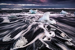 Images Dated 20th March 2017: Magical Diamond Beach, Iceland