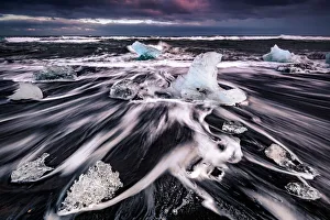 Magical Diamond Beach, Iceland Magical Diamond Beach, Iceland