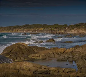 Magnificent and isolated disappointment bay, northern King Island, Bass Straight, Tasmania Magnificent and isolated disappointment bay, northern King Island, Bass Straight, Tasmania
