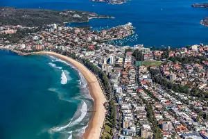 Images Dated 2nd September 2020: Manly aerial view