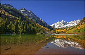 Images Dated 25th September 2013: Maroon Bells, Colorado, south western United States of America