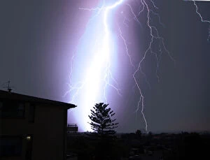 Lightning Strikes Collection: Maroubra Storm Looking West