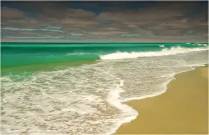 Surfing Prints: Martha Lavinia beach, popular with international surfers