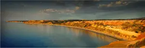 Images Dated 22nd November 2010: Maslin beach at Dusk, Fleurieu Peninsula, Adelaide, South Australia