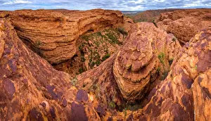 Maze of weathered sandstone domes at Watarrka National Park, Northern Territory