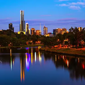 Yarra River Prints: Melbourne city (Yarra river) (1 of 1)