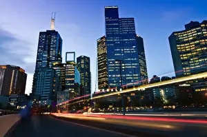 Melbourne Light Trail