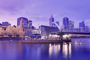 melbourne pony fish island yarra river Infrared melbourne pony fish island yarra river Infrared