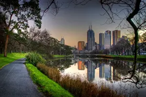 Yarra River Prints: Melbourne Reflected
