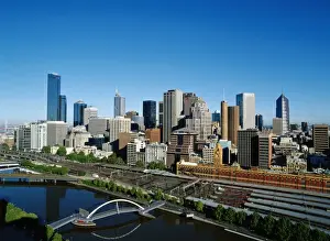 Yarra River Prints: Melbourne Skyline
