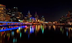 Melbourne Skyline at Night Melbourne Skyline at Night