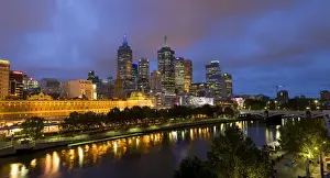 Yarra River Prints: Melbourne, Victoria, Australia