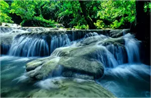 Efate Island Prints: Mele Mele cascades, Island of Efate, Vanuatu