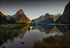 Fiordland National Park And Milford Sound, South Island Prints: Milford Sound, South Island, New Zealand