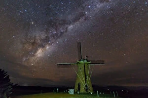 Images Dated 14th May 2018: The Milky Way Behind The Lily - Dutch Windmill - Stirling Ranges