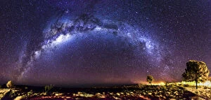 Images Dated 7th July 2015: Milky way panorama in Kings Canyon