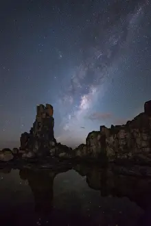 Loneliness Prints: Milky Way with Reflection