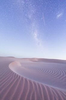 Images Dated 26th May 2015: Milky Way over a sand dune. South Australia
