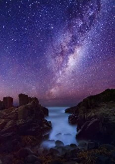 Images Dated 26th May 2015: Milky Way over the Sea