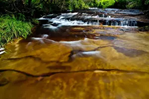 Blue Mountain Prints: Minnehaha falls creek