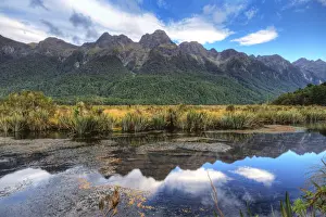 The Mirror Lake, Eglinton Valley, Fiordland