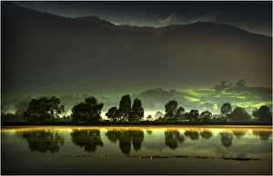 Southern lightscapes australia/misty dawn kiewa valley alpine area victoria Southern lightscapes australia/misty dawn kiewa valley alpine area victoria