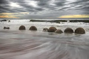 Artie Ng Prints: Moeraki Boulders, Koekohe Beach, New Zealand