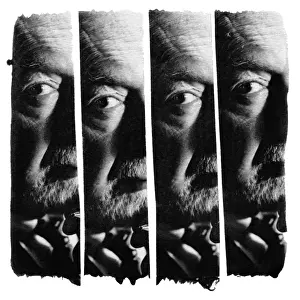 Businessman Prints: Montage Portrait of a Man