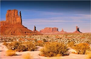 Images Dated 4th January 2010: Monument valley, Arizona, south western United States of America