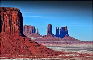 Images Dated 4th January 2010: Monument Valley, Arizona, south western United States of America