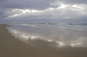 Morning on the east coast of Fraser, Iceland, Australia