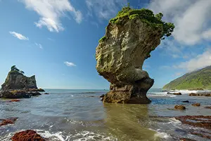 : Motukiekie Beach and Greymouth - New Zealand