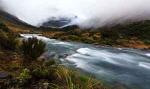Images Dated 27th April 2015: Mountain Stream Milford Sound