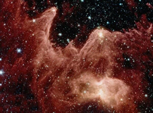 Images Dated 21st April 2006: Mountains of creation from space telescope