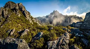 Images Dated 24th April 2016: mt. Hayes in Western Arthur Range, Southwest Tasmania