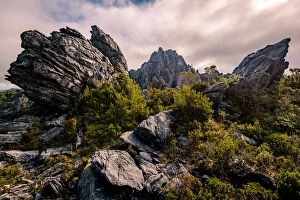 Images Dated 25th April 2016: Mt Hayes in Western Arthurs, Southwest Tasmania