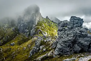 mt. Hesperus in Western Arthurs Range, Southwest Tasmania