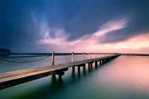 Narrabeen Pool Jetty at Sunrise