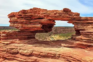Natures Window Natural Rock Formation - Kalbarri National Park, Western Australia