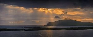 Images Dated 15th July 2015: Ness of Burgi dusk, shetland Islands, Scotland
