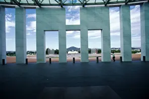 Government Prints: New Parliament House, Canberra, Australia