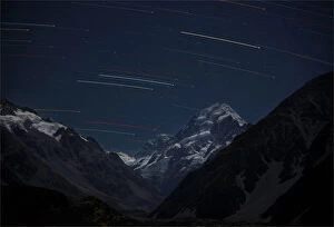 Images Dated 30th April 2016: Night Skies, Mount cook national park, South Island of New Zealand