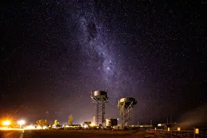 The night sky over Birdsville, central Queensland Australia