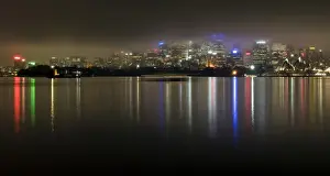 Night view of Sydney Harbour