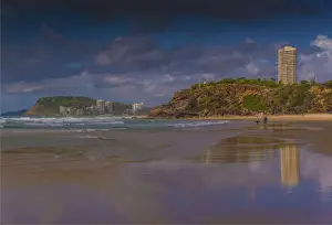 Gold Coast Prints: Nobbies beach, on the Gold coast of southern Queensland