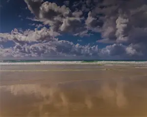 Nobbies beach, on the Gold coast of southern Queensland, Australia