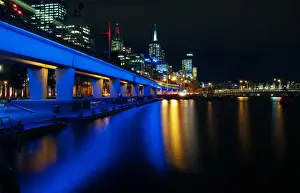 Yarra River Prints: North bank of Yarra, Melbourne, Australia