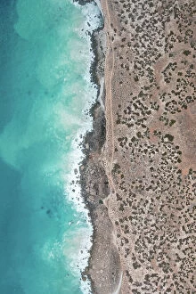 Images Dated 20th July 2023: Nullarbor Cliffs photographed from a drone perspective, South Australia, Australia