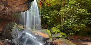 Blurred Motion Prints: Oakland Falls, Blue Mountains, Australia