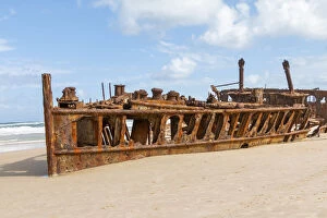 Ship Wrecks Around Australia Collection: Ocean and Beach Scene